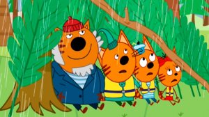 Развивающие мультики для детей три кота - пазл - Познавательный мультфильм для малышей