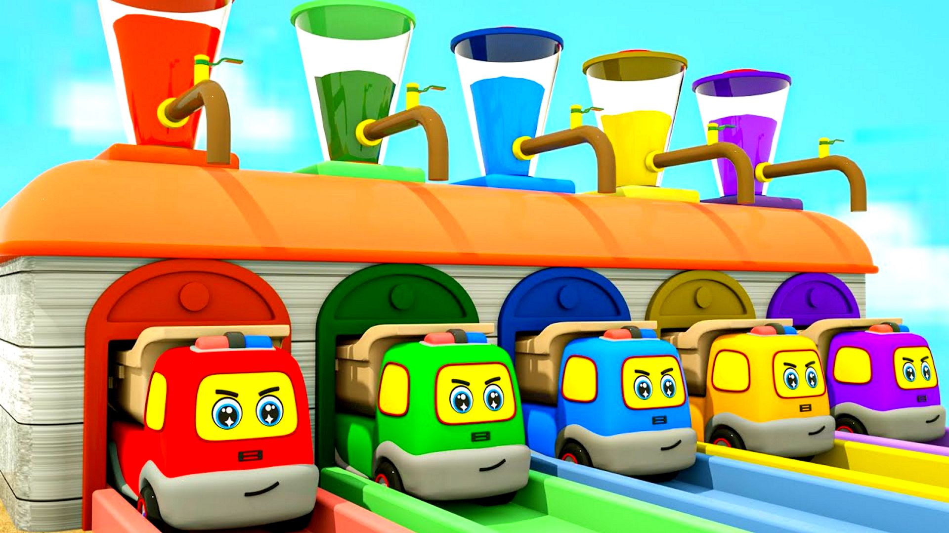 Детские мультики про машинки для детей. Мультфильмы с веселыми песенками для малышей смотреть онлайн