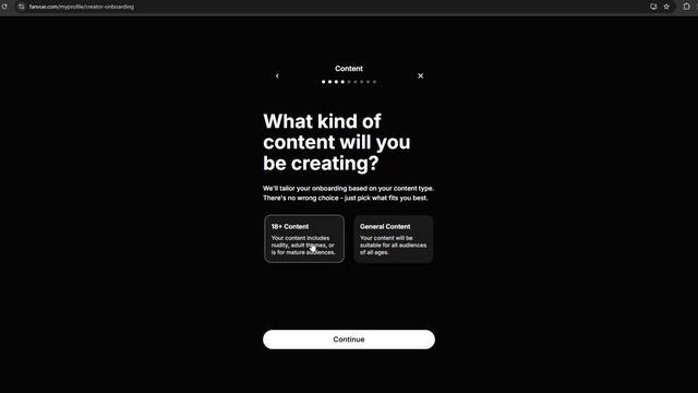 Как пройти верификацию на сервисе Fanvue смотреть онлайн