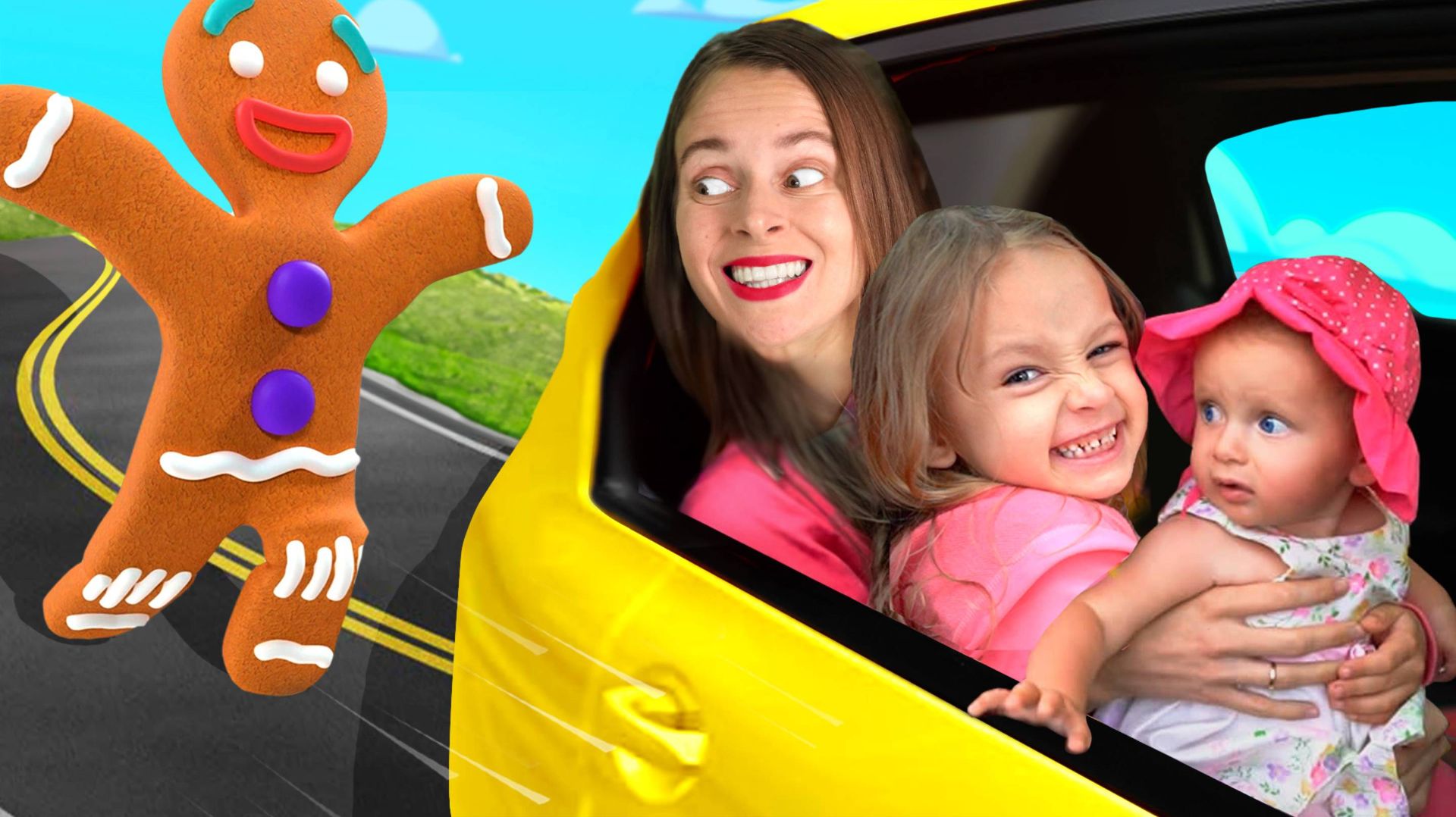 Мы в машине песня для детей с Майей и Машей+Детские сборники смотреть онлайн