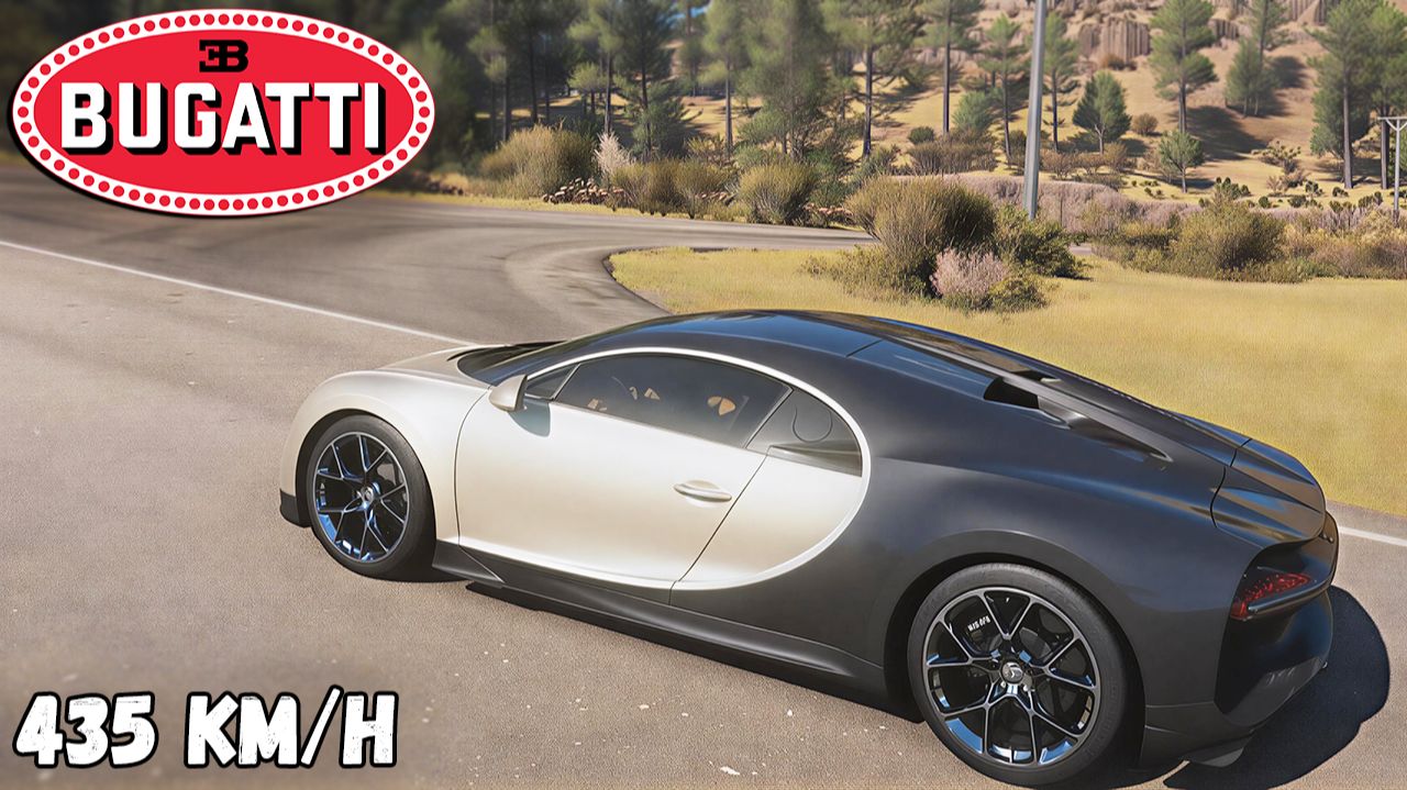 РАЗОГНАЛ BUGATTI CHIRON ДО 435 КМ/Ч смотреть онлайн