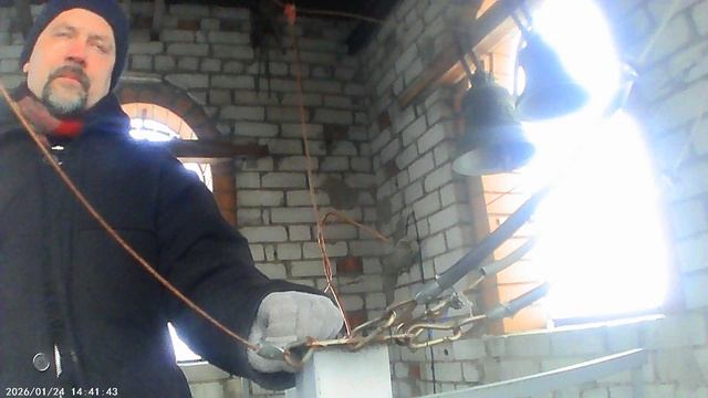 Звон к началу Всенощного Бдения 24 января 2026 - трезвон Крестное знамение смотреть онлайн