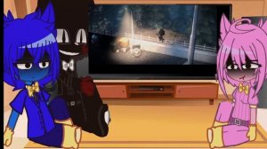 Реакцыя Поппи Плейтайм на Картун кэта