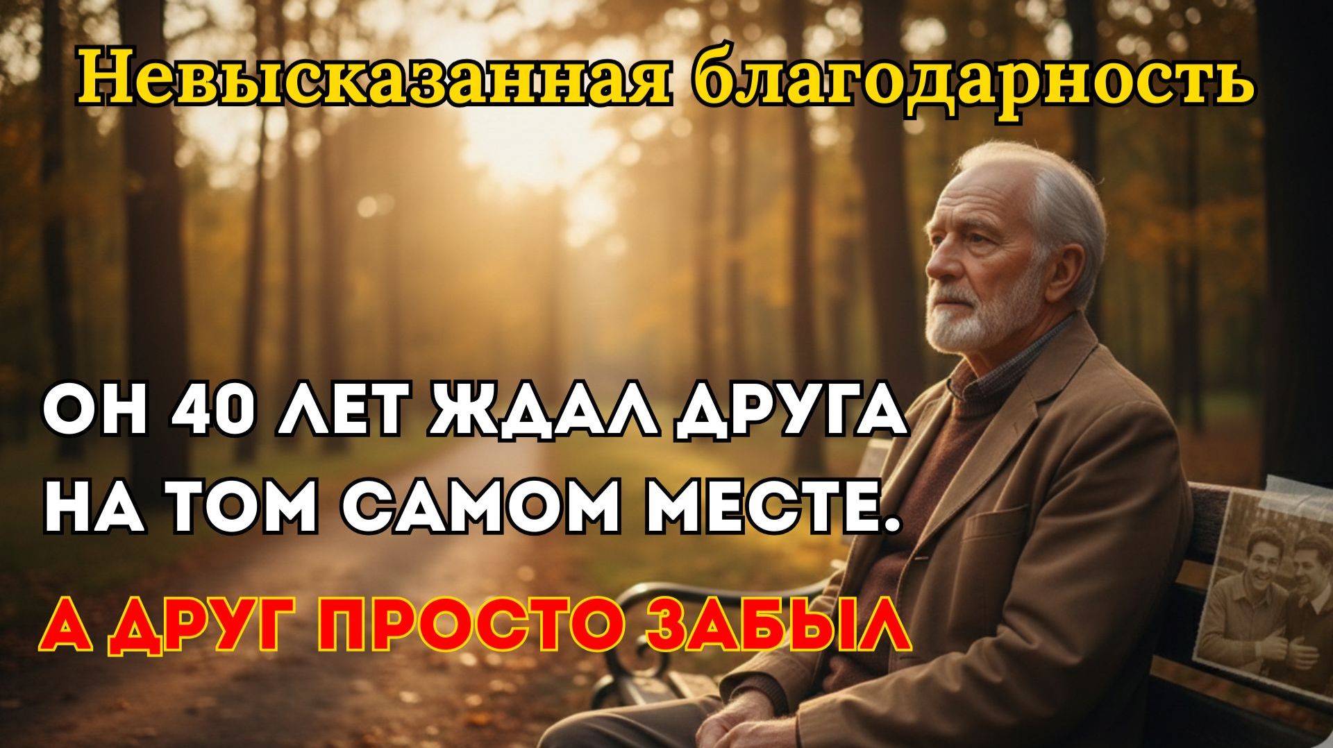 Он 40 лет ждал друга на том самом месте. А друг просто забыл... смотреть онлайн