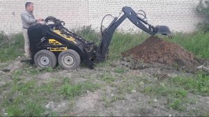 Экскаватор для микро-погрузчика "Feller-300"