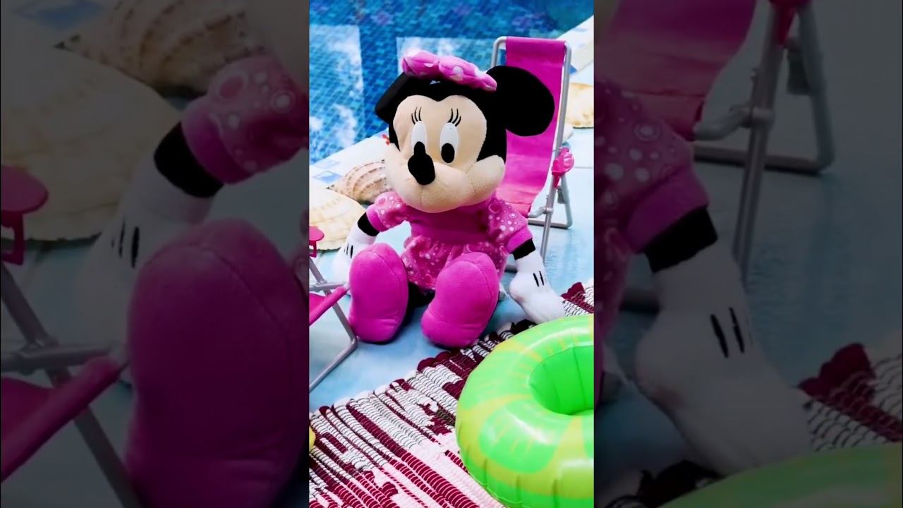 Микки Маус и Минни на пляже ️ #детскиешортсы #игрушки #интересно смотреть онлайн