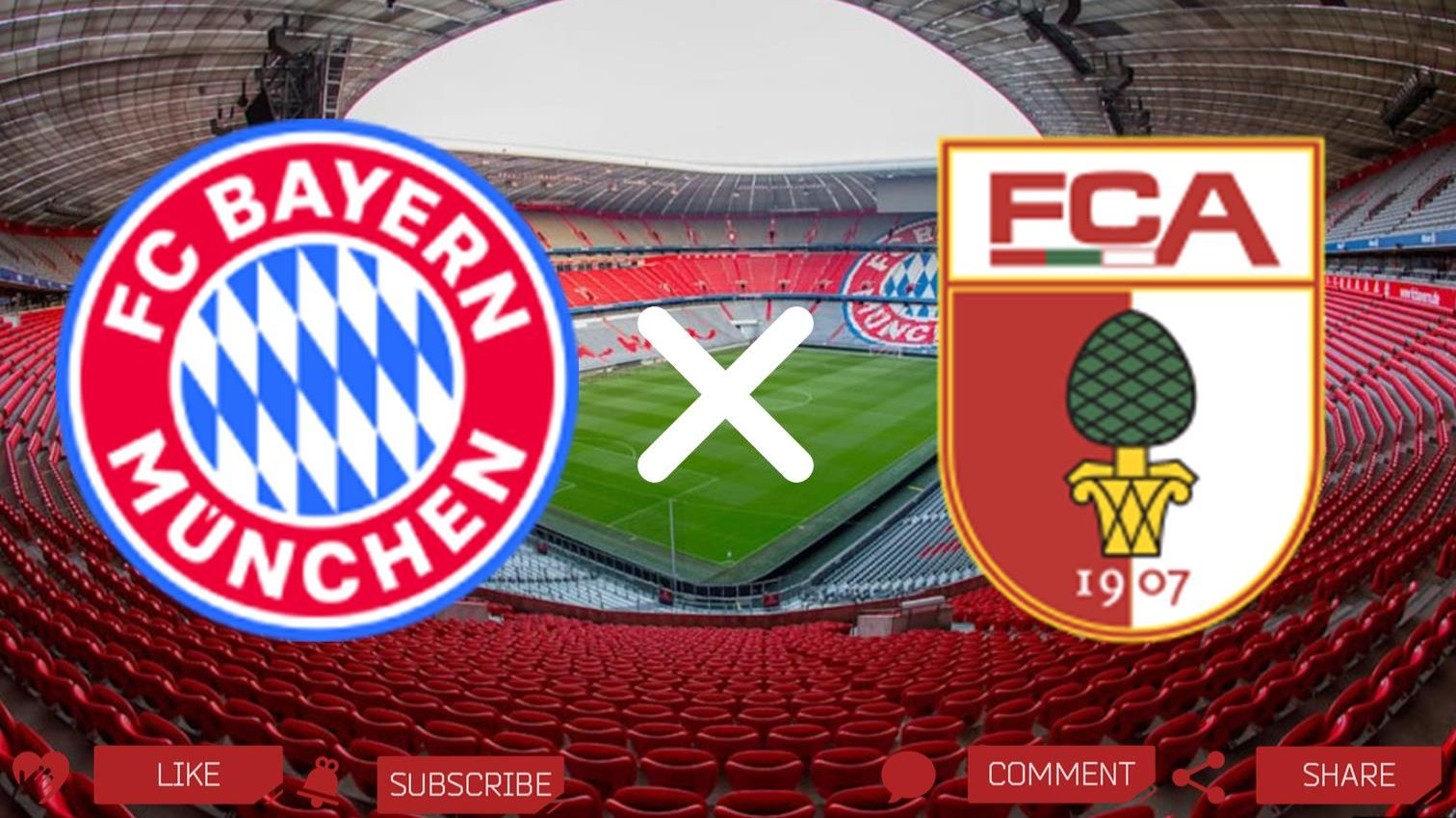 Бавария - Аугсбург | Текстовая трансляция смотреть онлайн