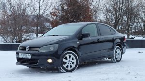 Volkswagen Polo 1.6 AT 2012 чёрный
