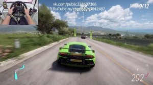 🚗🎮 Lamborghini Huracán EVO ПРОТИВ суперкаров | Forza Horizon 5 | Рулевое колесо Logitech G923