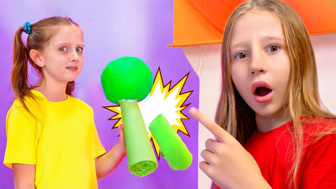 Настя учит свою подругу этикету. Сборник полезных видео для детей смотреть онлайн