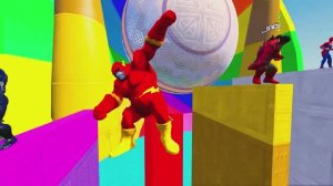 СУПЕР‑ГЕРОИ на спорткарах и мотоциклах против трассы‑апокалипсиса — огонь, сталь, победа!