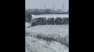 ДТП авария на трассе Амвросиевка-Кутейниково 24 января 2026