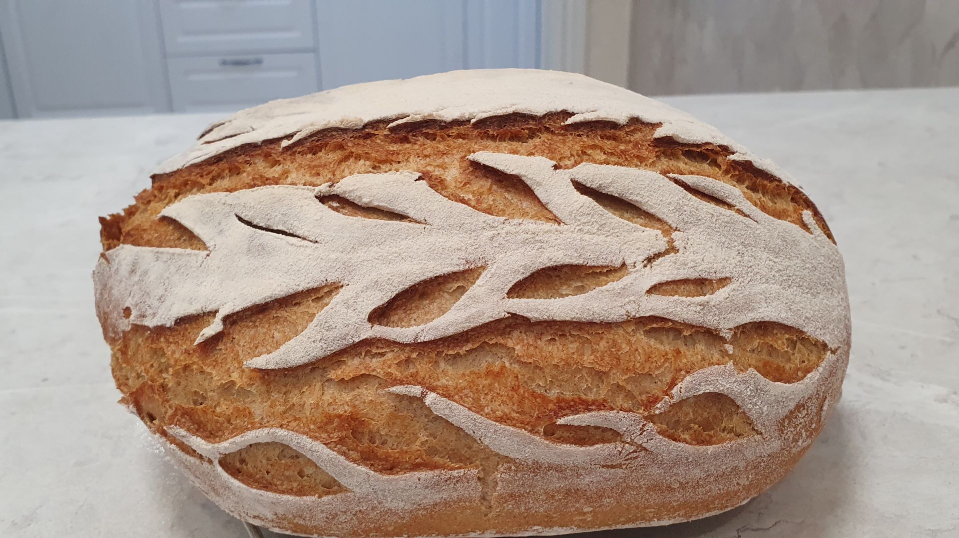 Домашний хлеб в духовке, простой вкусный.🌞 смотреть онлайн