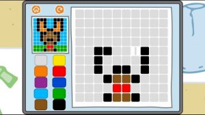 Edujoy Три Кота Раскраска с Мозаикой Игра 2026