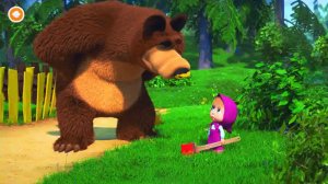 Маша и Медведь | Пазлы и Раскраска для Детей с Героями Мультфильма Маша и Медведь