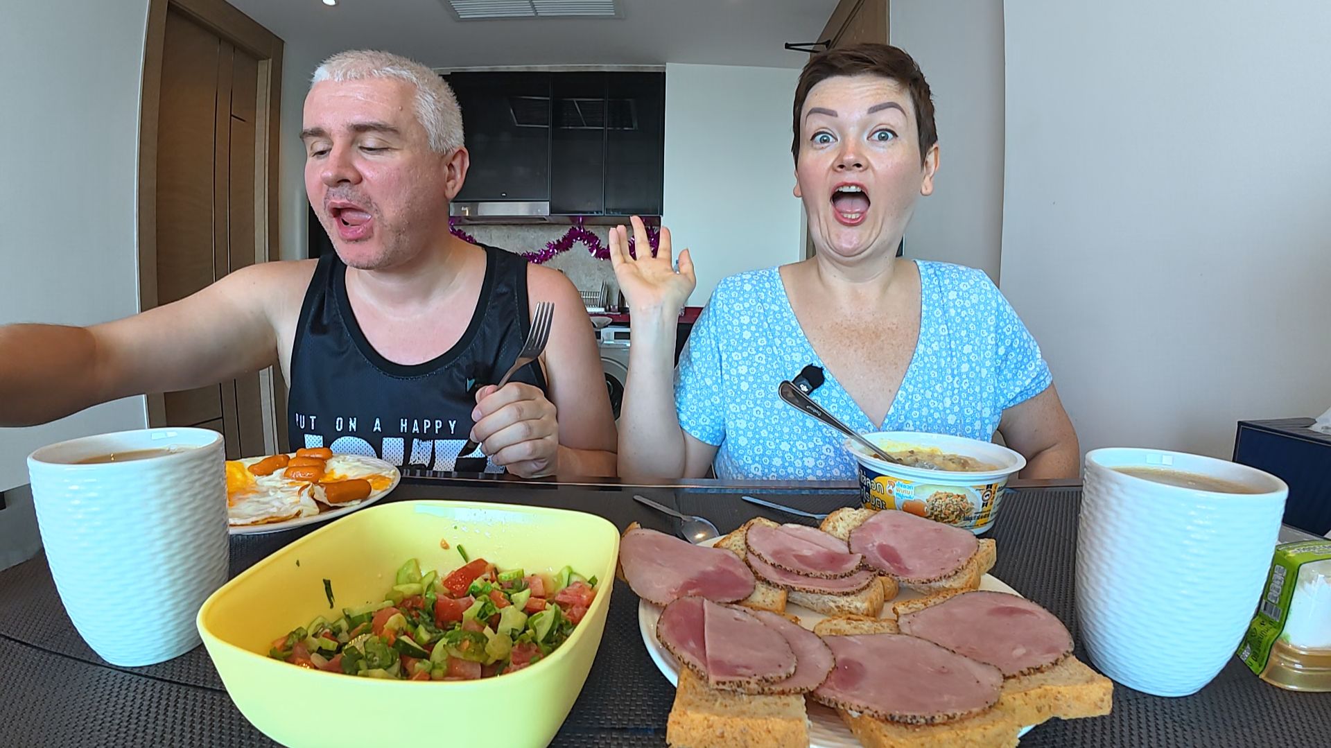 Мукбанг и как Вован меня только ТЕРПИТ ч таким характером! Когда РАЗВОД?! Семейный обед в Паттайе смотреть онлайн