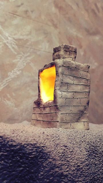 Печка - новогодний сувенир