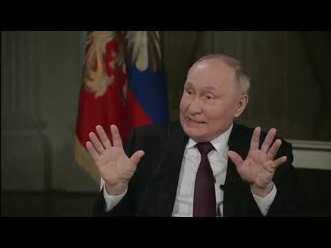 Путин дает интервью журналисту Такеру Карлсону смотреть онлайн