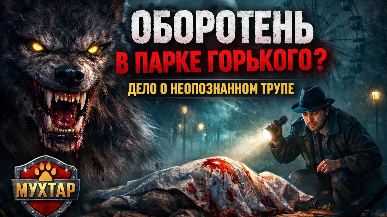 Оборотень в парке Горького: труп, который начал двигаться! Дело о неопознанном трупе. ХОРРОР смотреть онлайн