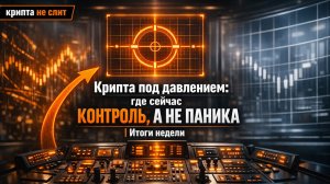 Крипта под давлением: где сейчас контроль, а не паника | Итоги недели