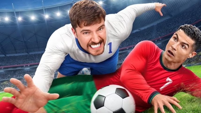 Победи Роналдо получи 1.000.000$ Мистер Бист. смотреть онлайн