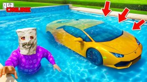 НАШЕЛ СЕКРЕТНУЮ ЛАМБУ В БАССЕЙНЕ! ПРЯЧЬ & ИЩИ В ГТА 5 ОНЛАЙН | ЖЕСТКИЕ ПРЯТКИ