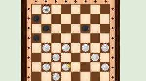 Русские шашки. Счет 7-0. Слишком просто