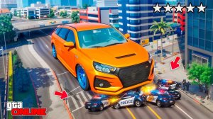 ГИГАНТСКИЕ ЖИГУЛИ ПРОТИВ КОПОВ В ГТА 5 ОНЛАЙН! АВТОУГОНЩИК ПРОТИВ КОПОВ | УГНАЛ САМУЮ БОЛЬШУЮ ЖИГУ