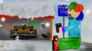 Как я гулял на кануне нового года анимация.