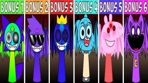 INCRDIBOX SPRUNKI: ВСЕ МОДЫ ФАЗЫ 9 😈 MALEDICTION! ⚡🔧