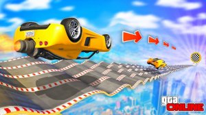 ЗАПУСТИЛИ САМЫЙ ДЛИННЫЙ СПУСК НА РЕАКТИВНЫХ ТАЧКАХ! СПУСК БЕЗ ТОРМОЗОВ В ГТА 5 ОНЛАЙН