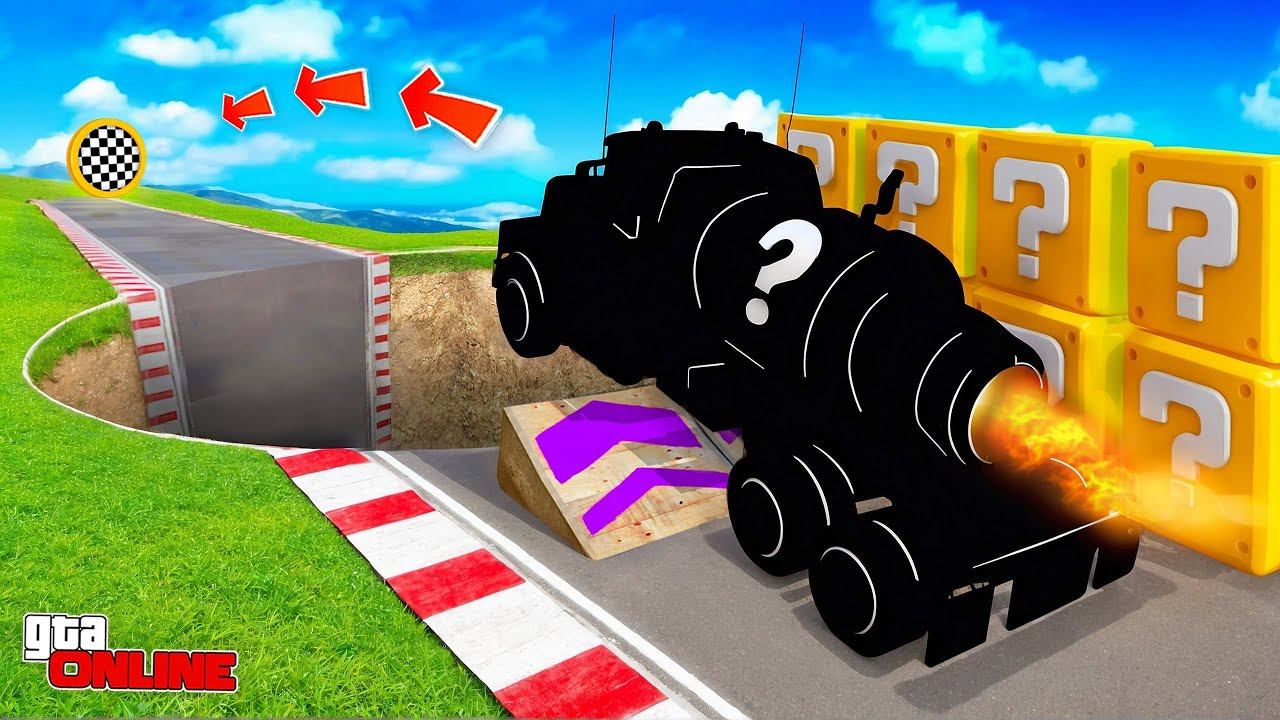 КАК ДАЛЕКО РАНДОМНЫЕ ТАЧКИ ИЗ ЛАКИ БЛОКОВ СМОГУТ ПЕРЕПРЫГНУТЬ ОГРОМНУЮ ЯМУ? ЭКСПЕРИМЕНТЫ ГТА 5 смотреть онлайн