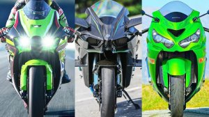 Kawasaki ZX - 25R ,4R ,6R ,10R ,14R ,H2 ,H2R - Максимальная Скорость !