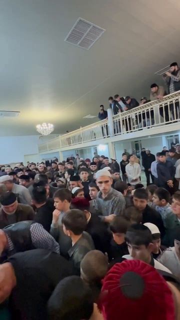 Жители села Новый Центорой приветствуют Волос Пророка (Мир Ему). Шейх Шамиль аш-Шафи'ий. смотреть онлайн