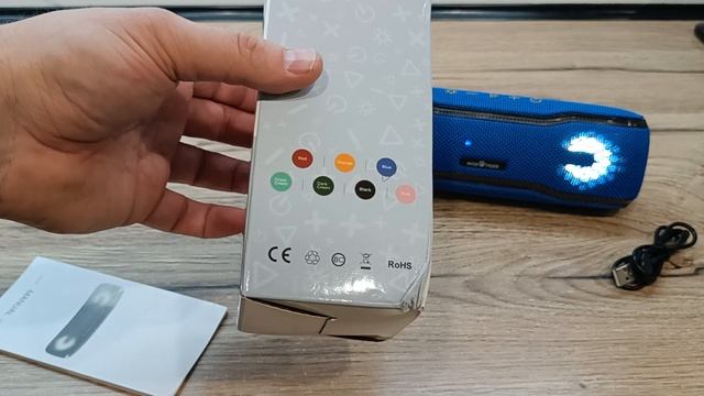 портативная колонка WiseTiger F10S BeatBoom смотреть онлайн