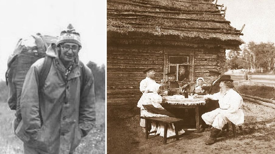 В 1973 года группа туристов, в Вологодской области, вышла к деревне в 18 век смотреть онлайн