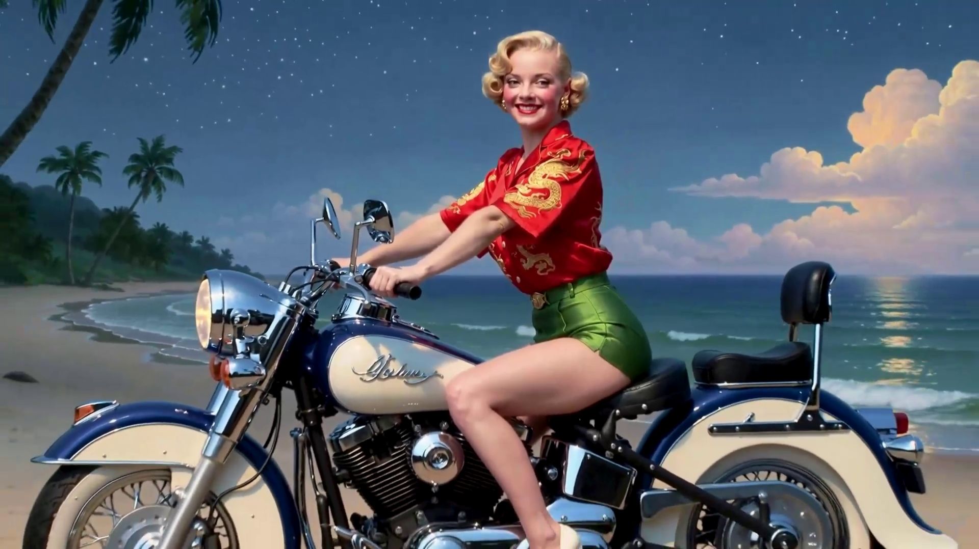 AI Рокабилли-шоу в стиле Elvis 50-х смотреть онлайн