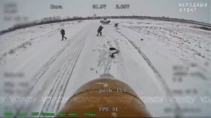 Боевая работа расчетов БпЛА  группировки войск "Восток" в Запорожской обл.