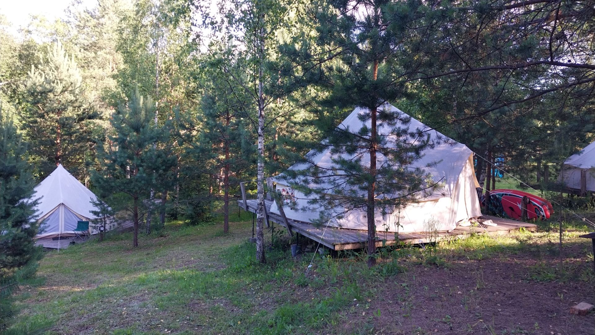 Первый опыт отдыха в глэмпинге Ручьи.