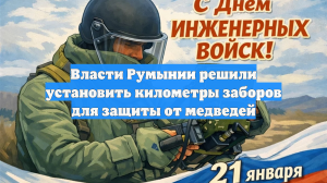 В Румынии идет установка электрических ограждений от медведей