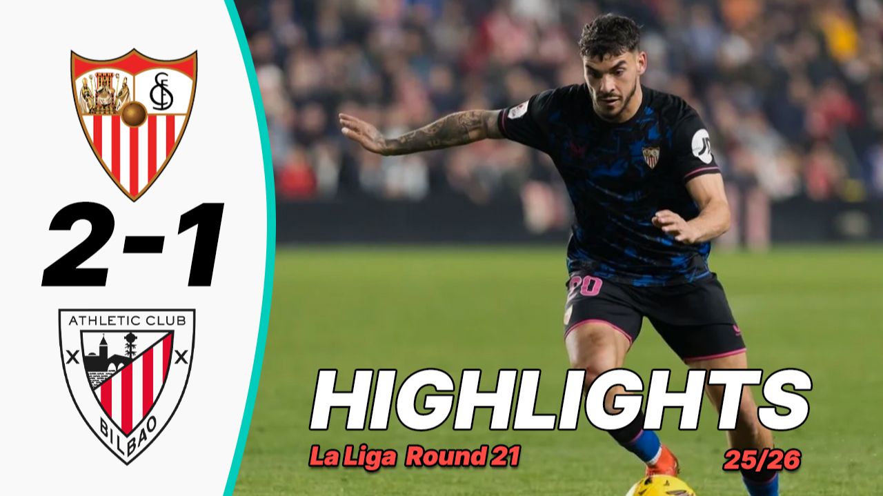 Севилья — Атлетик 2:1. Обзор матча. Ла Лига 25/25. Тур 21 смотреть онлайн