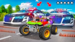 АВТОУГОНЩИК ПРОТИВ КОПОВ НА МАЛЕНЬКОЙ МАШИНКЕ В ГТА 5 ОНЛАЙН! УГНАЛ ТАЧКУ НА ПУЛЬТЕ УПРАВЛЕНИЯ