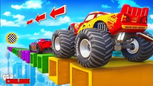 МУЛЬТЯШНЫЕ ТАЧКИ ПРОТИВ РЕАЛЬНЫХ! СМОГУТ ЛИ ПРОЕХАТЬ ПО СЛОМАННОЙ ДОРОГЕ? ЭКСПЕРИМЕНТЫ ГТА 5