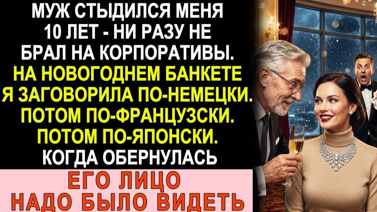 Истории из жизни| Муж 10 лет стыдился меня... |Аудио рассказы|Жизненные истории смотреть онлайн