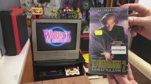 Видеокассета VHS "Чернокнижник - 2. Армагеддон" ужасы 1993г.