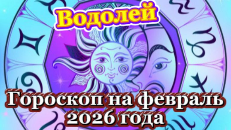Водолей! Гороскоп на февраль 2026 года! смотреть онлайн