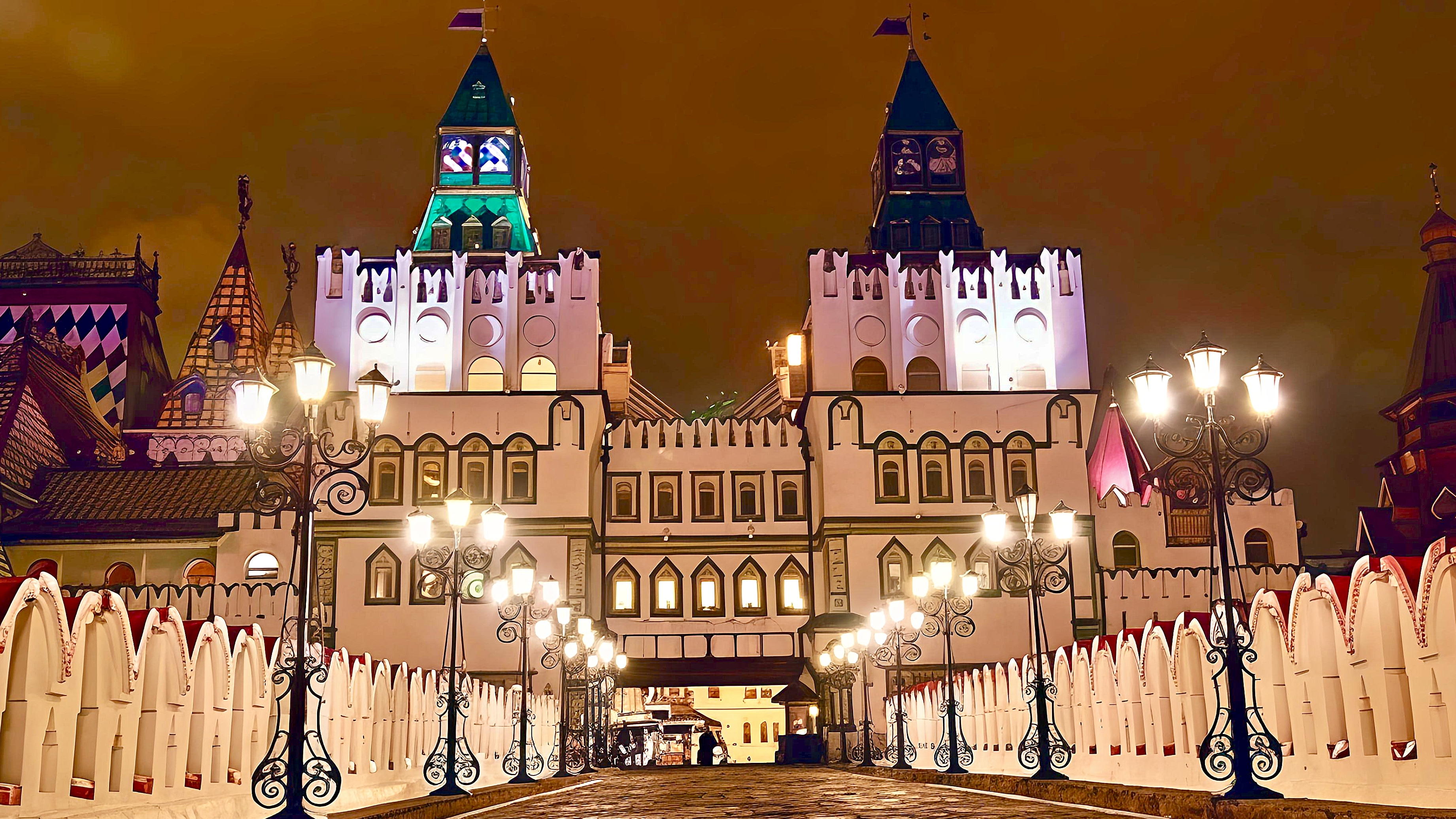 Измайловский Кремль в Москве смотреть онлайн