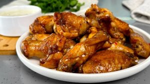 Крылышки, от которых не оторваться! Не думала, что ТАК можно! Сухой маринад + двойной соус, ВКУСНО