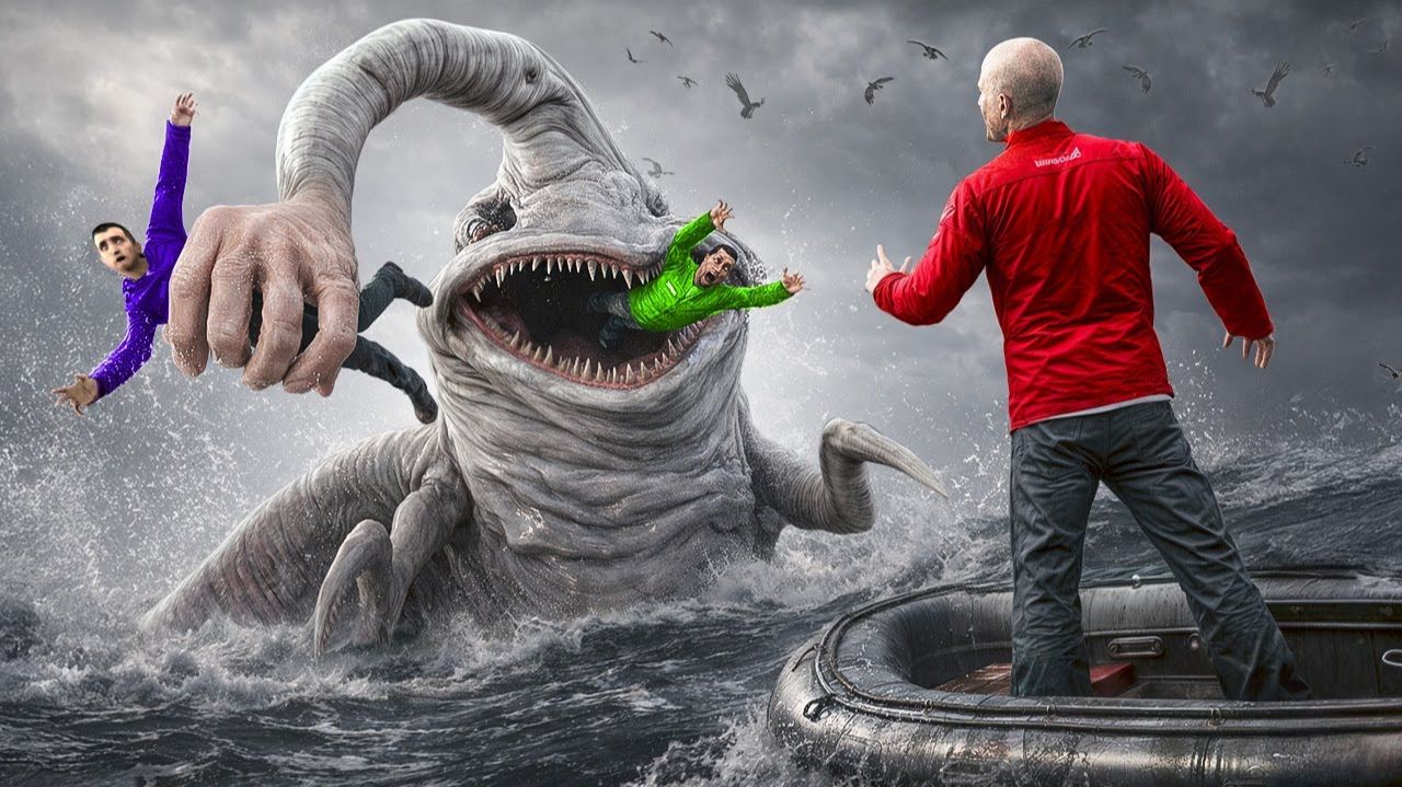 ОН ПРИШЕЛ ЗА НАМИ! МЫ ЗАПЛЫЛИ СЛИШКОМ ДАЛЕКО В ОКЕАН В Garry`s Mod смотреть онлайн