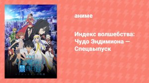 Индекс волшебства: Чудо Эндимиона — Спецвыпуск (аниме-сериал, 2008)
